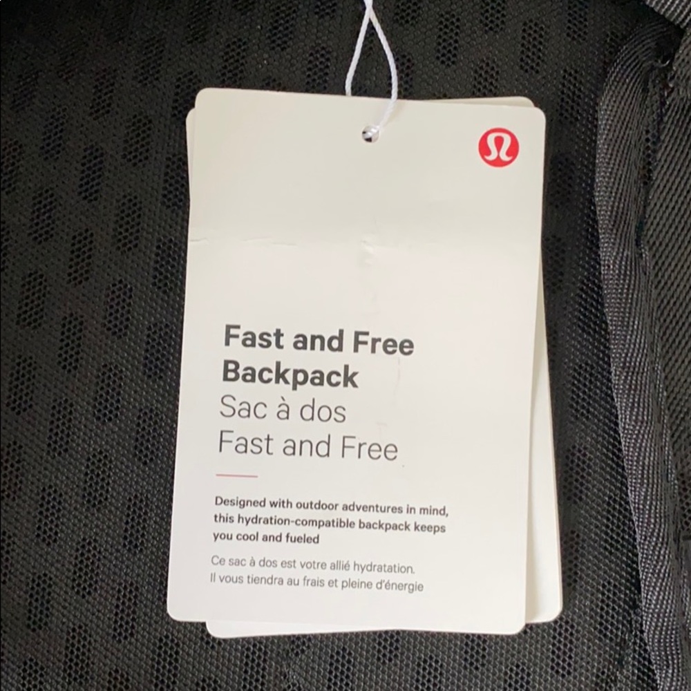 NWT last one❤️Lululemon Fast & Free Backpack - Picture 13 of 16